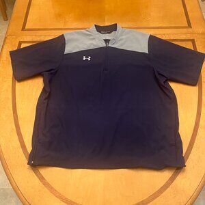 Vintage Under Armour Zip Polo XL